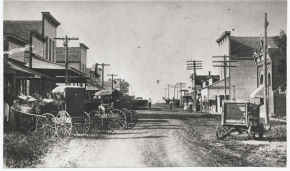 Main Street, Eagle Nebraska, 1908