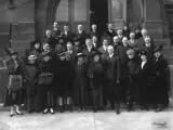 Photo of the University School of Music faculty, 1916