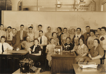 Photo of Nebraska Writers Project workers